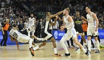 VIDEO: Hromadná bitka hráčov Realu a Partizanu ukončila euroligový zápas