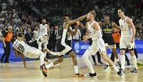 VIDEO: Hromadná bitka hráčov Realu a Partizanu ukončila euroligový zápas