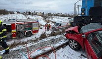 FOTO: Veľké nešťastie pri Bánovciach nad Bebravou. O život prišli dvaja ľudia, vrátane len 14-ročného chlapca