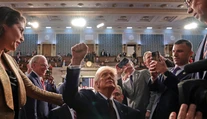 VIDEO: Overovatelia faktov vybrali najväčšie lži z Trumpovho prejavu v Kongrese. Pri jednej v sále nastal výbuch smiechu