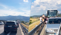 VIDEO: Pre dopravnú nehodu stáli v kolóne viac ako hodinu. To, čo nasledovalo, nikto nečakal