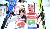 Švajčiari prekvapujúco ovládli štafetu dvojíc v biatlone. Slováci na konci druhej desiatky