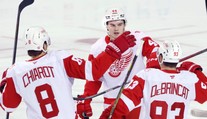 VIDEO: Vyzeralo to na jasnú záležitosť, no Calgary bojovalo statočne. Flames Detroitu podľahli len tesne