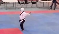 VIDEO: Budúca mamička šokovala svet. V ôsmom mesiaci tehotenstva vyhrala zlato v taekwonde