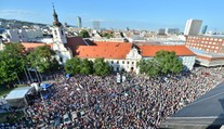 Študenti pripravili na pondelok tretí protikorupčný pochod