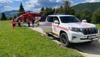 Zdesenie v reštaurácii v Terchovej. Muž po návrate z turistiky dostal epileptický záchvat a upadol do bezvedomia