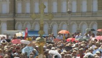 Nitrianske podhradie žilo slávnosťami: Veriaci si pripomenuli cyrilometodský sviatok
