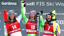 Víťazkou zjazdu vo Val Gardene sa stala Slovinka Štuhecová