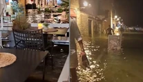 VIDEO: Chorvátske pobrežie zasiahlo meteocunami. Morská voda sa valila centrom mesta, turisti panikárili