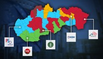 Volebná mapa rozobratá na drobné: Kotleba vyciciava Smer, PS/Spolu víťazili aj mimo Bratislavy