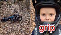 „Blato je super, drží grip.“ Video len 5-ročného Lucaska videlo celé Slovensko: Keď spadne, nerobím paniku, vraví otec