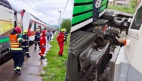 FOTO+VIDEO: Na strednom Slovensku sa zrazili vlaky, hlásia zranených