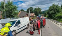 Vážna nehoda na východe Slovenska. Zranili sa štyria ľudia