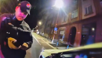 VIDEO: Opitý taxikár v Bratislave ignoroval červenú. Skončil v putách