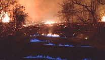 Havajská sopka Kilauea ukazuje svoje silu. V jej okolí spozorovali „desivé“ modré plamene