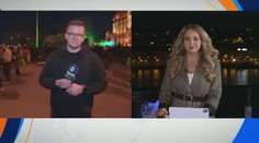 Martin Prôčka: Atmosféra pred maďarským parlamentom v Budapešti