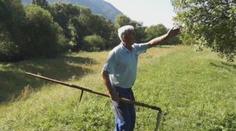 Prechádzka 14-ročného dievčaťa so psom sa skončila údajným útokom suseda s kosou