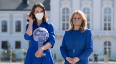 Prezidentka Čaputová prijala lyžiarsku kráľovnú Vlhovú: Už nás nemôžete sklamať, iba potešiť