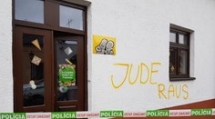 Na sídlo Pohody niekto nasprejoval antisemitský nápis