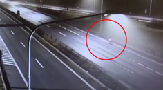VIDEO: Keď sa cyklotrasa zmení na diaľnicu. Opitý muž si to namieril priamo na D2