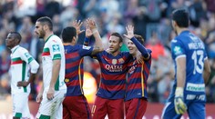 Barcelona zdolala Granadu aj vďaka Messiho prvému hetriku v sezóne