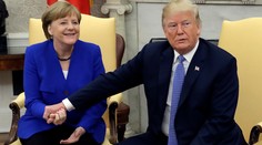 Nechýbali bozky na líca a stisky rúk: Trump privítal v Bielom dome Merkelovú