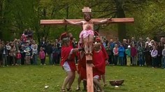 Prešovčania si pozreli ukrižovanie Ježiša Krista na vlastné oči