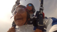 Čiperná dôchodkyňa Katarína (72) a jej parádny zoskok