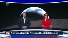 Astronauti misie Artemis II obleteli Mesiac