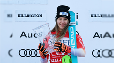 VIDEO: Líderka Svetového pohára baví fanúšikov. Premiérový triumf oslávila originálnym spôsobom