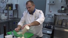 Zemiakový šalát bez zemiakov