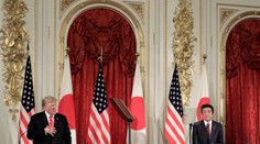 Trump sa ako prvý zahraničný líder stretol s novým japonským prezidentom