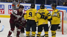 VIDEO: Švédi sú na MS stále stopercentní. Lotyši vyrovnali, ale následne už len inkasovali