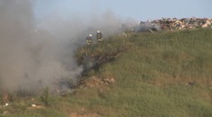 V Petrovicach horela skládka tuhého odpadu, príčinu požiaru zatiaľ nezistili
