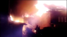 Obrovský požiar. Vyhorela polovica rómskej osady pri Bardejove