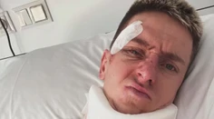 „Som nažive.“ Dolámaný Pogačar sa z nemocnice prihovoril fanúšikom