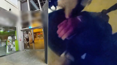 VIDEO: Zlodeji z Litvy vykradli obchod v Košiciach. Sekerou rozbili sklo, utekať už zrejme nevládali