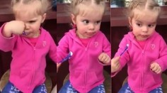 Po prvýkrát ochutnala zmrzlinu. Takúto reakciu by ste nečakali