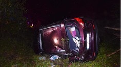 FOTO: Neďaleko Banskej Bystrice havarovalo iba 16-ročné dievča. Nafúkalo takmer dve promile