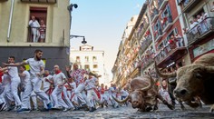 FOTOGRAFIE TÝŽDŇA: Slováci ovládli draft do NHL, beh s býkmi v Pamplone či atentát na japonského expremiéra