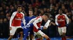 V prvom semifinále Anglického ligového pohára medzi Chelsea a Arsenalom gól nepadol