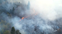 VIDEO: Rozsiahly lesný požiar na Kysuciach. Hasia ho už druhý deň