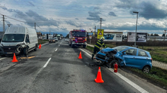 Drsná nehoda na východe. Vodička narazila do auta v protismere