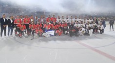 Hviezdna zostava opäť ľade. V Považskej Bystrici sa stretli legendy slovenského hokeja