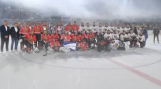 Hviezdna zostava opäť ľade. V Považskej Bystrici sa stretli legendy slovenského hokeja