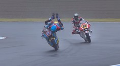 Alex Marquez ustál nemožné. Majstrovsky sa vyhol takmer istému pádu