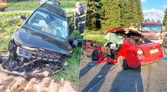 FOTO: Stáli pri nich všetci svätí. Hrôzostrašnú nehodu na Orave prežili