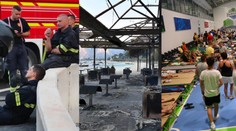 FOTO+VIDEO: Vyčerpaní hasiči, zhorené autá a domy. Skaza po požiari v Chorvátsku očami fotografov