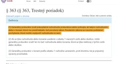 Sporný paragraf v zákone je terčom kritiky. Vďaka nemu je dnes Pčolinský na slobode