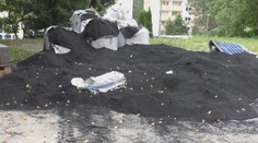 V noci zhorel podklad pre detské ihrisko. O pár hodín ho mali položiť